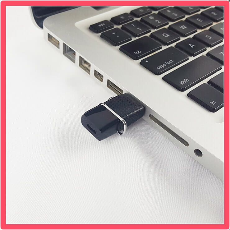 flashdisk yufidtv di laptop