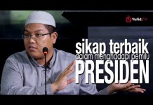 Sikap Terbaik Dalam Menghadapi Pemilu Presiden – Ustadz Firanda Andirdja, MA