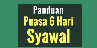 Panduan Puasa 6 Hari Syawal