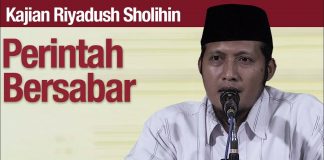 Kajian Riyadush Sholihin #93: Perintah Bersabar – Ustadz Zaid Susanto, Lc
