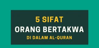 5 Sifat Orang Bertakwa di dalam Al Quran – Poster Dakwah Yufid TV