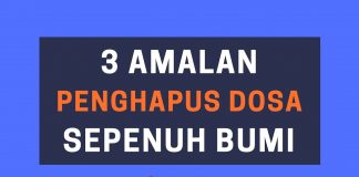 3 Amalan Penghapus Dosa Sepenuh Bumi – Poster Dakwah Yufid TV
