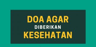 Doa Sehat Jasmani dan Rohani – Poster Dakwah Yufid TV