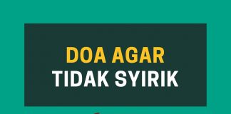 Doa Agar Tidak Syirik – Poster Dakwah Yufid TV