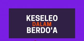 Keseleo dalam Berdoa – Poster Dakwah Yufid TV