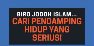 Biro Jodoh Islam- Cari Pendamping Hidup yang Serius! – Poster Dakwah