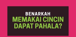 Benarkah Memakai Cincin Dapat Pahala – Poster Dakwah Yufid TV