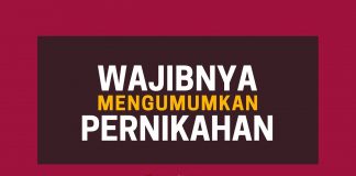 Wajib Mengumumkan Pernikahan – Poster Dakwah Yufid TV
