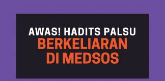 AWAS! Darurat Hadits Palsu di Medsos ( Broadcast WA Hadis Palsu ) – Poster Dakwah Yufid TV