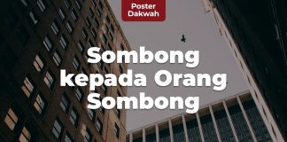 Sombong kepada Orang Sombong – Poster Dakwah