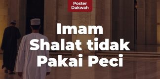 Fiqih Shalat Berjamaah: Jika Imam tidak Memakai Peci saat Shalat – Poster Dakwah Yufid TV