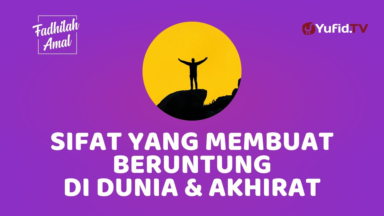Inilah Sifat Itsar yang Membuat Beruntung Orang yang Memilikinya – Fadhilah Amal Yufid TV
