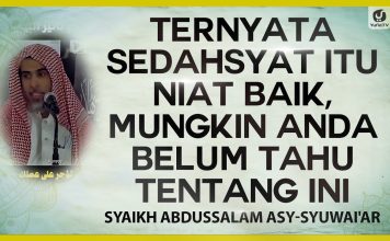 Ternyata Sedahsyat Itu Niat Baik, Mungkin Anda Belum Tahu Tentang Ini