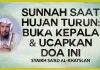 Sunnah saat Hujan Turun: Buka Kepala & Ucapkan Doa Ini – Syaikh Sa’ad al-Khatslan