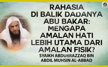 Rahasia di Balik Dadanya Abu Bakar: Mengapa Amalan Hati Lebih Utama dari Amalan Fisik?
