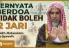 5 Cara Mengangkat Tangan Ketika Berdoa – Syaikh Abdussalam Asy-Syuwai’ir #NasehatUlama