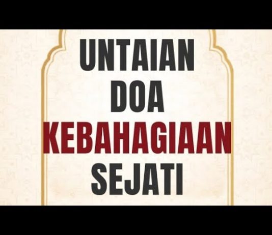 UNTAIAN DOA KEBAHAGIAAN SEJATI