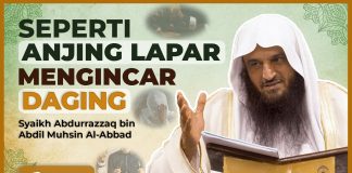Begitulah Setan Mengincar Imanmu: Seperti Anjing Lapar Mengincar Daging