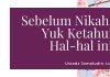 Jangan Asal Menikah! Kenali Hukum Pernikahan dalam Islam – Ustadz Jamaludin, Lc.