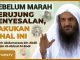SEBELUM MARAH BERUJUNG PENYESALAN, LAKUKAN 2 HAL INI – Syaikh Abdurrazzaq bin Abdil Muhsin Al-Abbad
