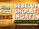 Jangan Langsung Sholat! Ini Hal yang Perlu Disiapkan sebelum Takbir – Ustadz Mufy Hanif Thalib, Lc.